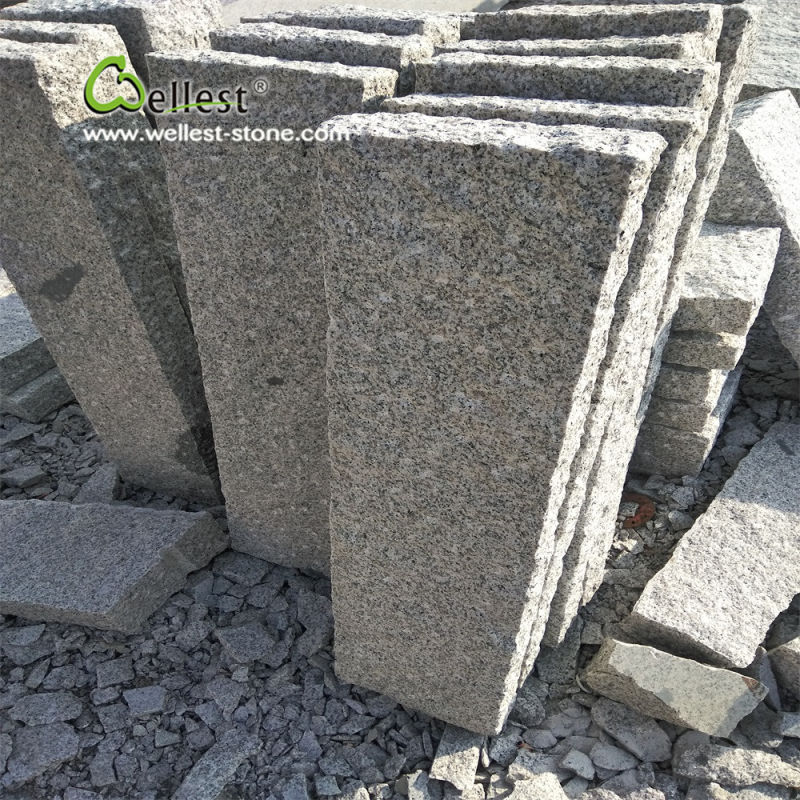 G682 Yellow Granite Edge Border Stone Beveled Edge Blocks