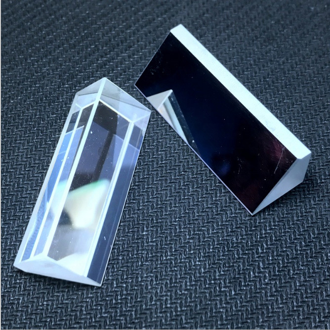 Optical Glass 11.5*14.5*59mm High Reflecting Triangular Prisms