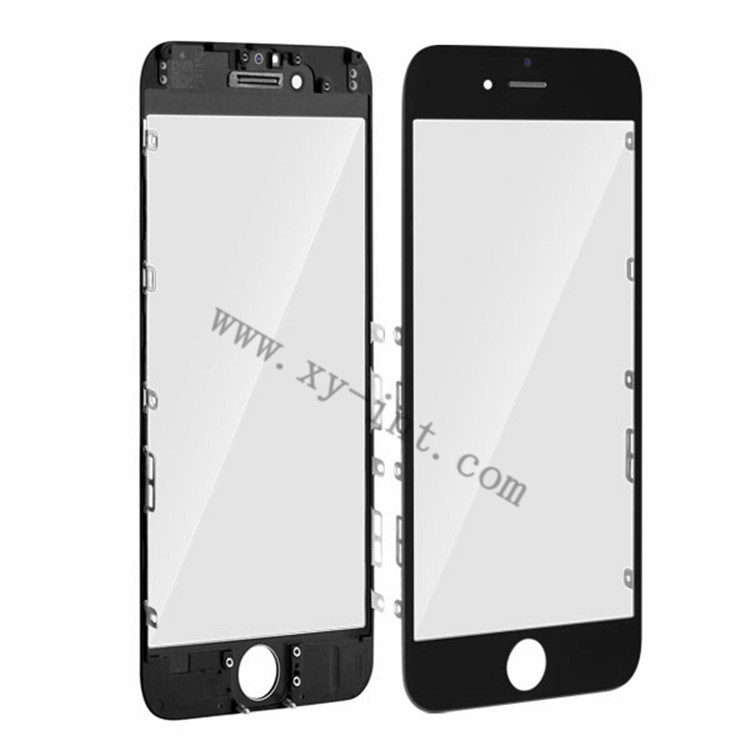 Pre-Assembled Front Glass Lens with Frame for iPhone6 6 Plus