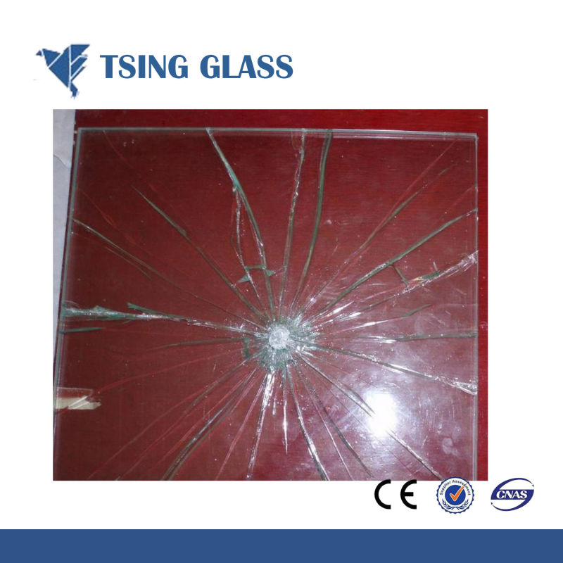 6.38mm Laminated Safety Glass Laminated Glass Tinted Laminated Bathroom Glass