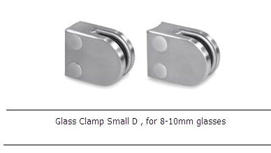 High Quality 304 Glass Clip Glass Balustrade Clamp Frameless Glass Clamp