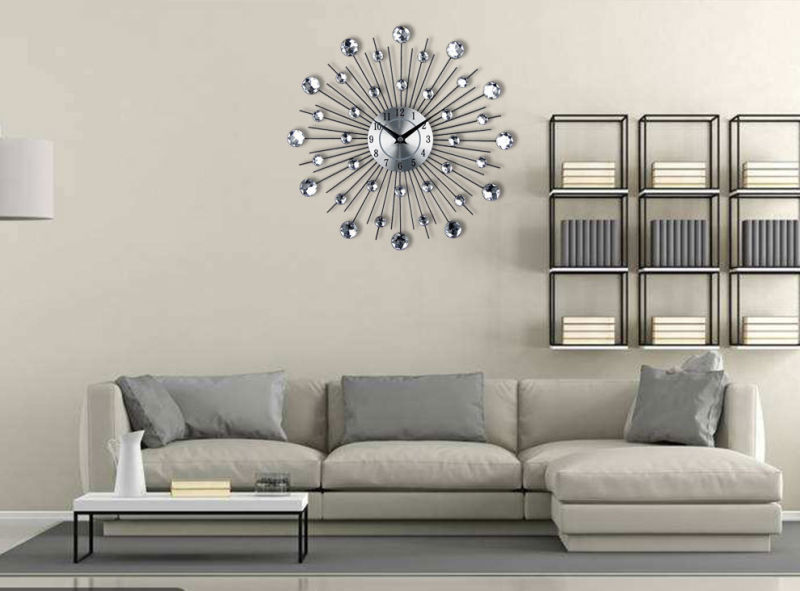 Creative Wall Clock DIY Wall Clock Crystal Acrylic Wall Clock