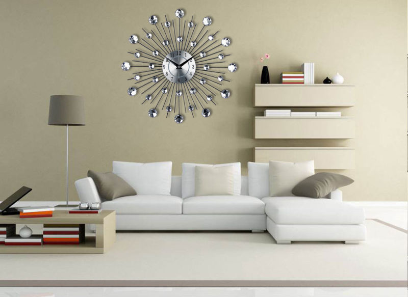 Creative Wall Clock DIY Wall Clock Crystal Acrylic Wall Clock