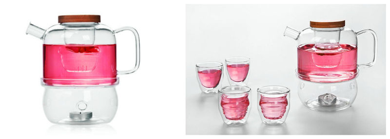 Glassware Glass Tea Pot Borosilicate Glass Teapot Glass Teapot Gift