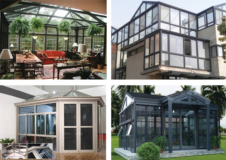 Outdoor Glass Garden Room/Glass Portable Sun Rooms/Glass Sunrooms