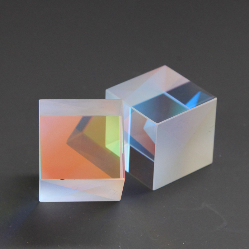 Wholesale Optical Glass Bk7 Dichroic Beam Splitter X-Cube Prism