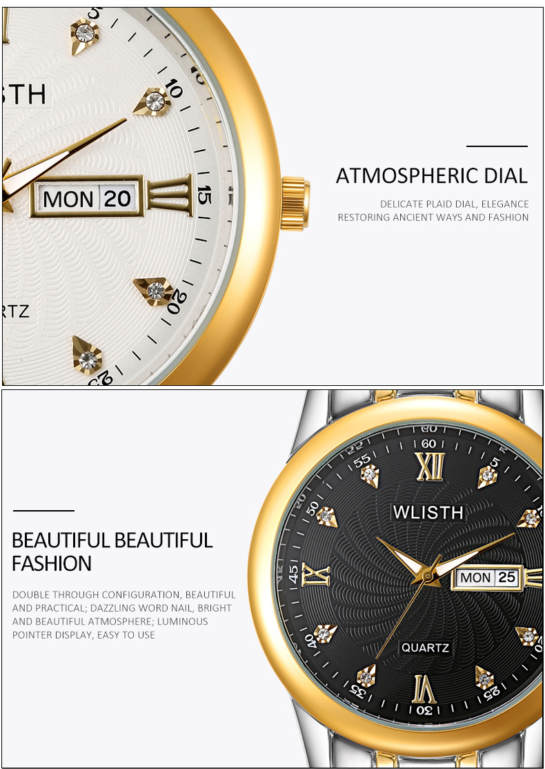 Low Price OEM Men Quartz Watch Fashion Lady Wristwatch