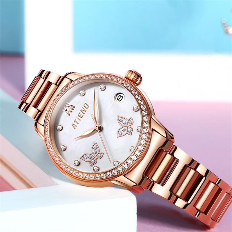 Professional Minimalist Style OEM Wristwatch Fashion Casual Quartz Watch Ladies