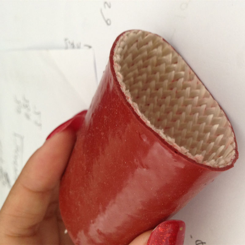 Expandable Silicone Rubber Coated Fiberglass Sleeving