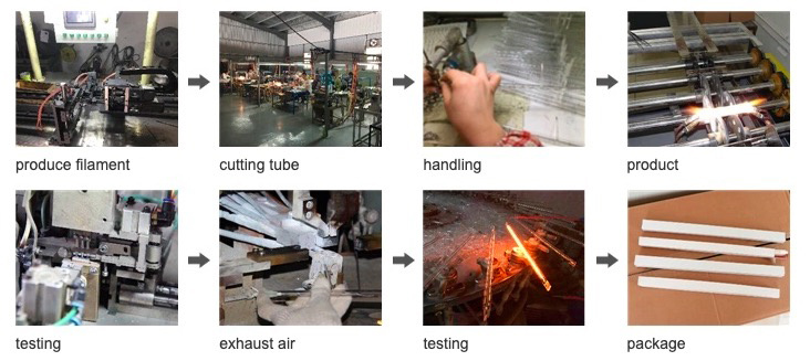 Short Wave Halogen IR Heating Lamp