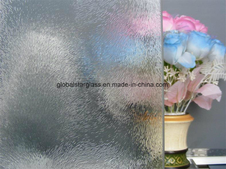 3mm, 4mm, 5mm, 6mm, 8mm, 10mm Patterned Glass/Bamboo Glass/Moru Glass/Figured Glass/Diamond Glass/Nashiji Glass/Karatachi Glass/Flora Glass/Morgan Glass
