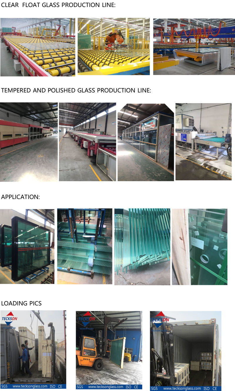 12mm Low- Iron Float Glass for Building Glass