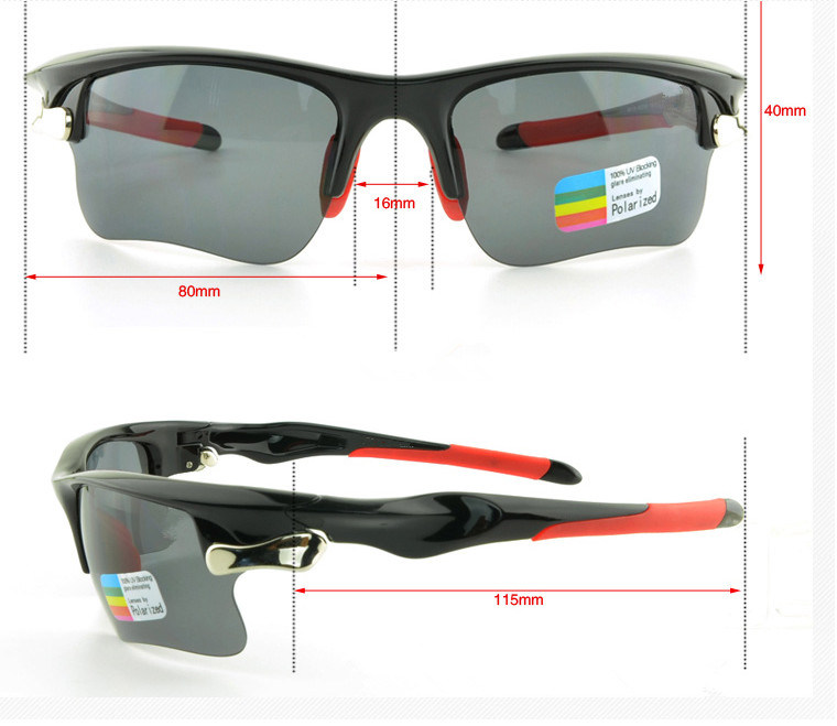 Wholesale High Impact PC Lens Sunglasses Sports Glasses