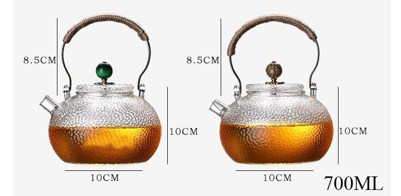 Borosilicate Glass Teapot Pyrex Glass Teapot with Infuser Glass Teapot
