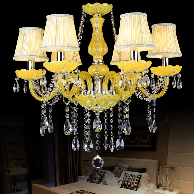 Large Kitchen Table Crystal Chandelier for House Lighting (WH-CY-46)