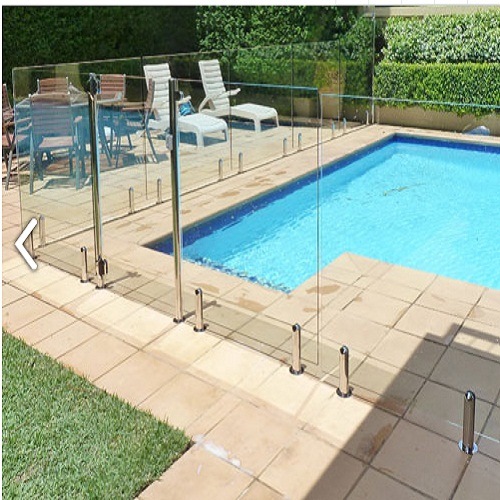 Idea Glass 6mm Smoked Grey Tempered Glass Decking Railing