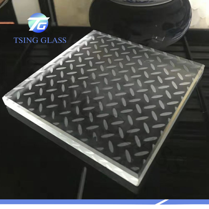 High Quality Anti-Slip Tempered Laminated Glass for Stair Steps