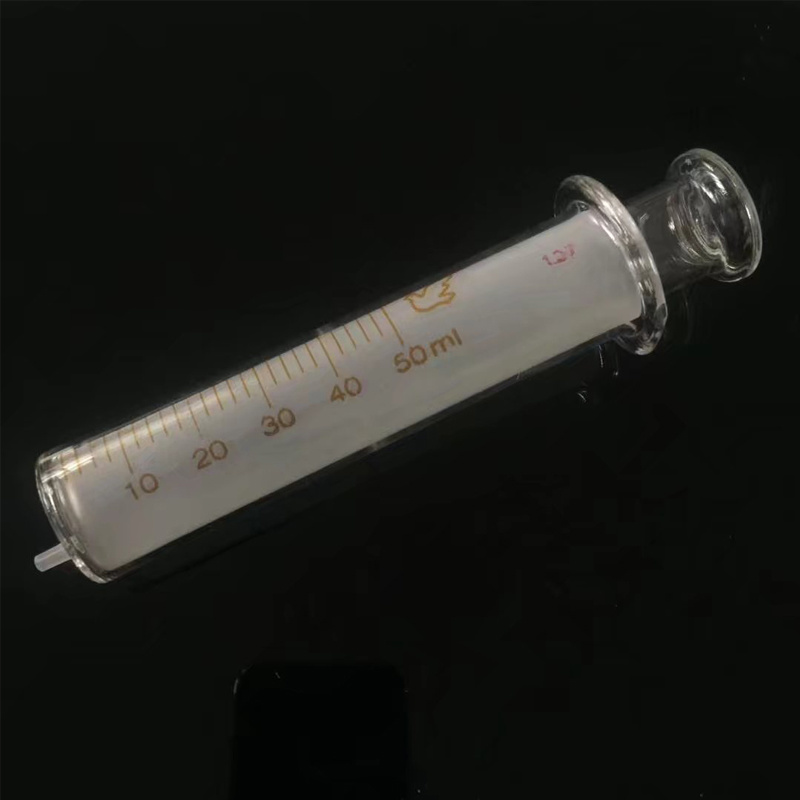 Glass Syringes Glass Sample Extractor Lab Glassware Glass Injector