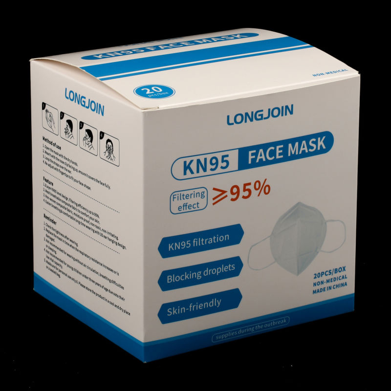 N95 Mouth Face Cover Mask Disposable Non Medical KN95 Mask