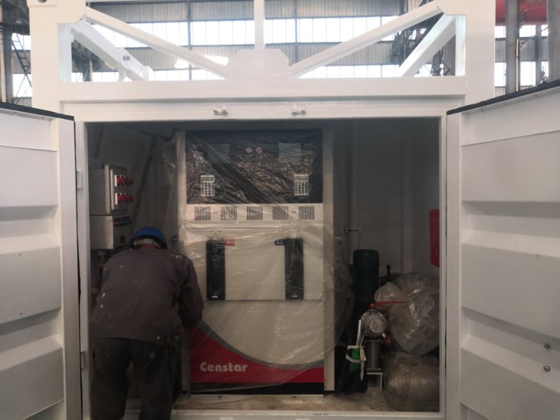 Explosion Proof 30m3 Container Petrol Station for Jet Fuel