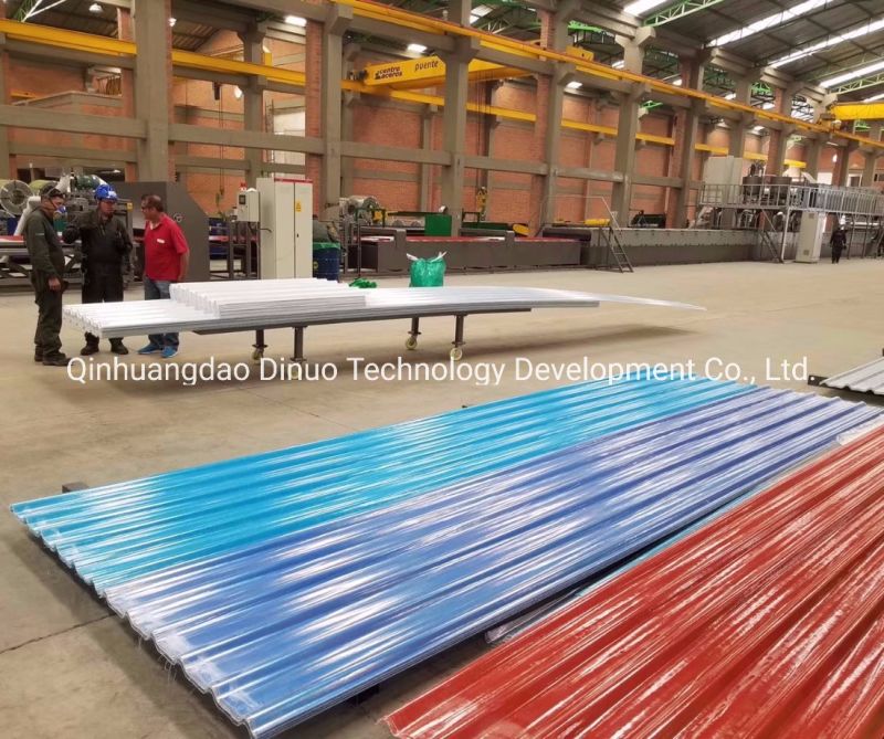 Fiberglass Polyester Chopped Roving Translucent Greenhouse Sheet Making Machine