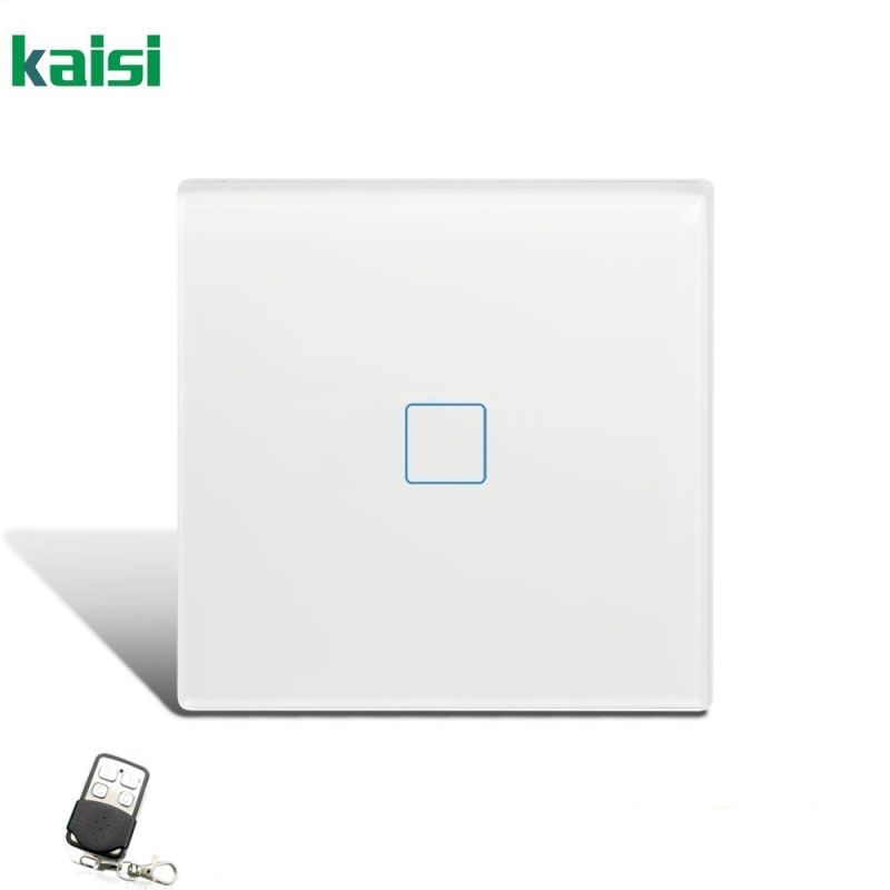 Glass Panel Remote 1gang 1way Smart Wall Switch