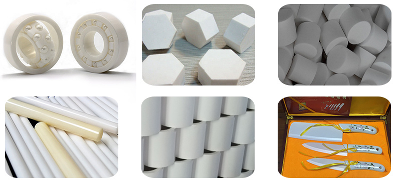 Wear Resistant Alumina Ceramic Roller / Ceramic Kiln Tube / Ceramic Pipe for Wall Tile Kiln