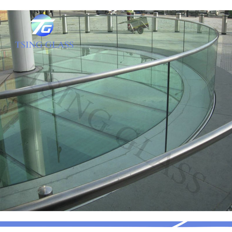 Flat Bent / Curved Toughened Glass Safety Tempered Glass 3-19mm