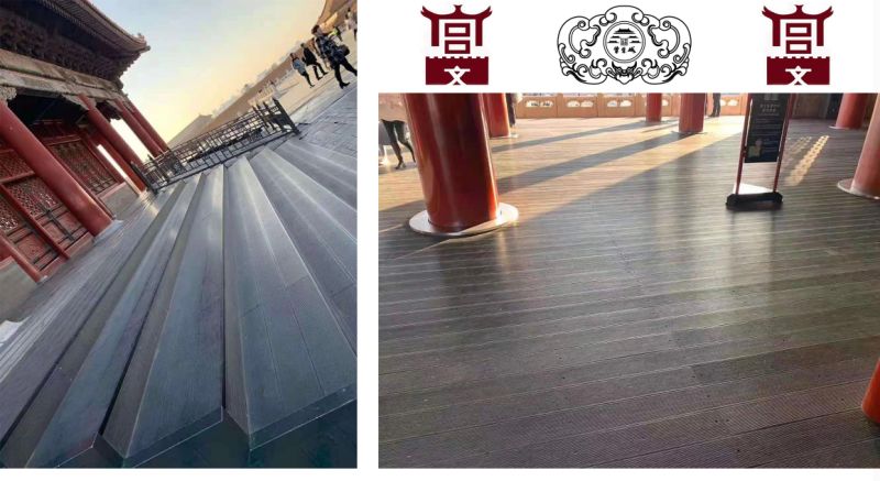 Deep Embossed WPC Water Resistant Hollow Outdoor Decking Since 2003