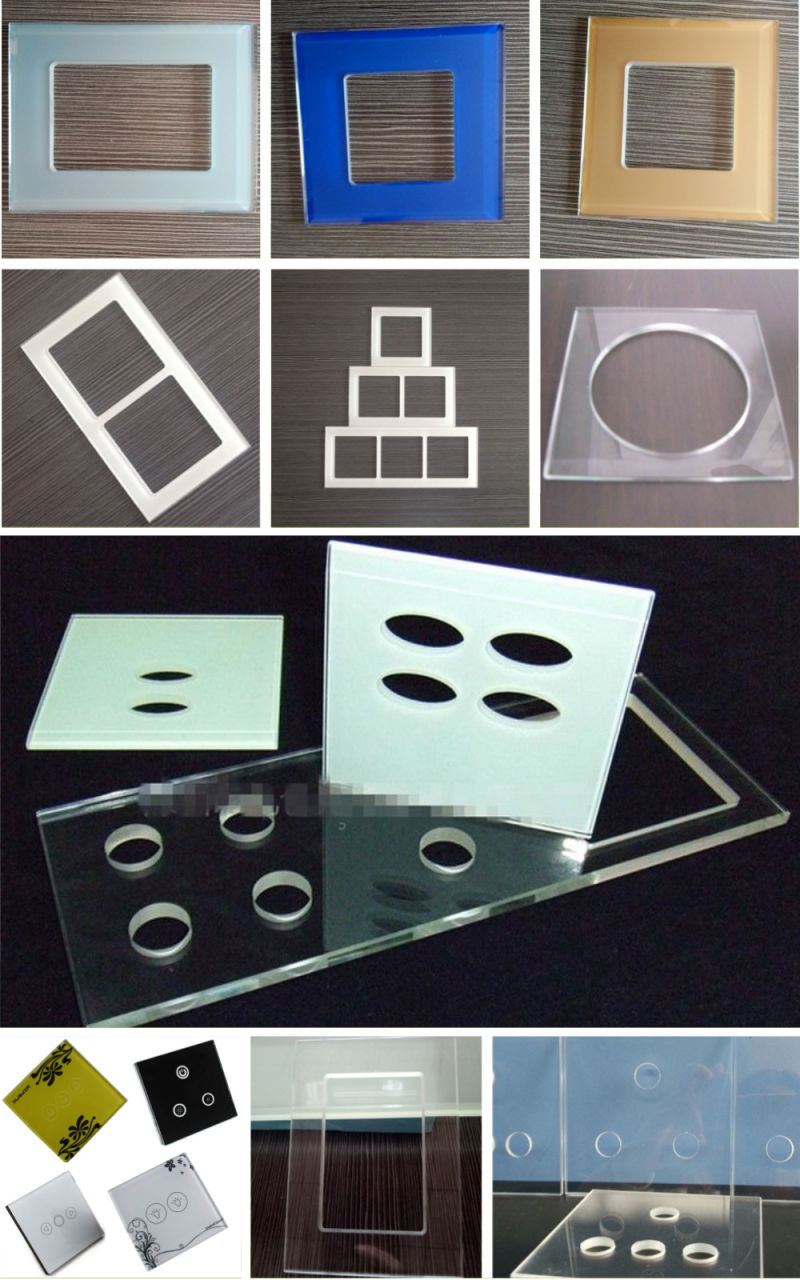 Glass Touch Panel Dimmer Light Switch\Glass Switch Plates