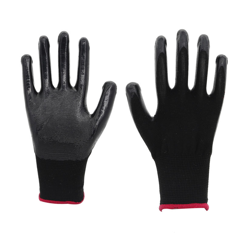 Durable Safety Protective Nitrile Coated Work Glove