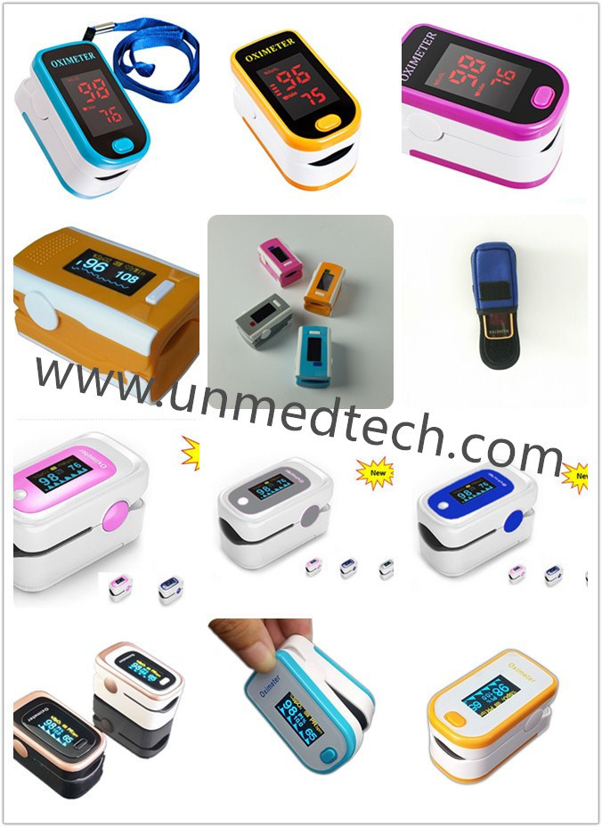 SpO2 Fingertip Pulse Oximeter Anti-Movement with Large OLED Color Display