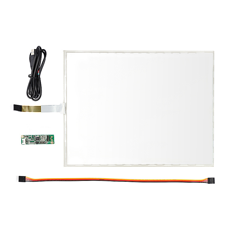 19 Inch Touch Screen Resistive Touch Panel 5wire Touch Glass Eeti USB RS232 Kits Touch Panel