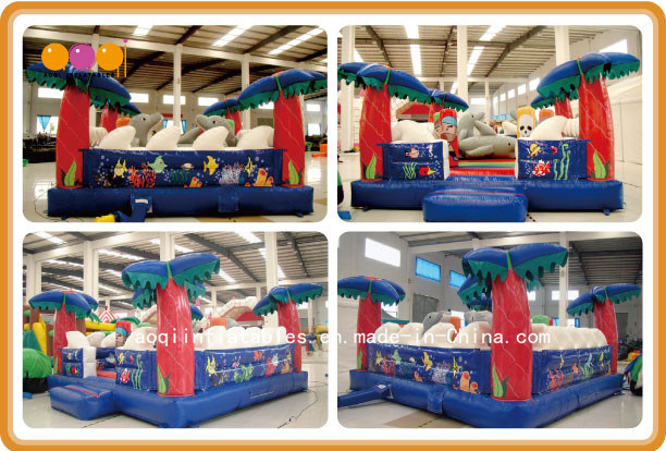 Palm Tree Inflatable Jump Bouncer (AQ242)