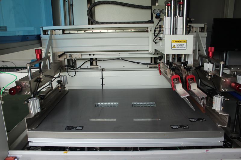 Single Color Automatic CCD Alignment Flat Screen Printing Machine for Glass Covers, Acrylic, ITO