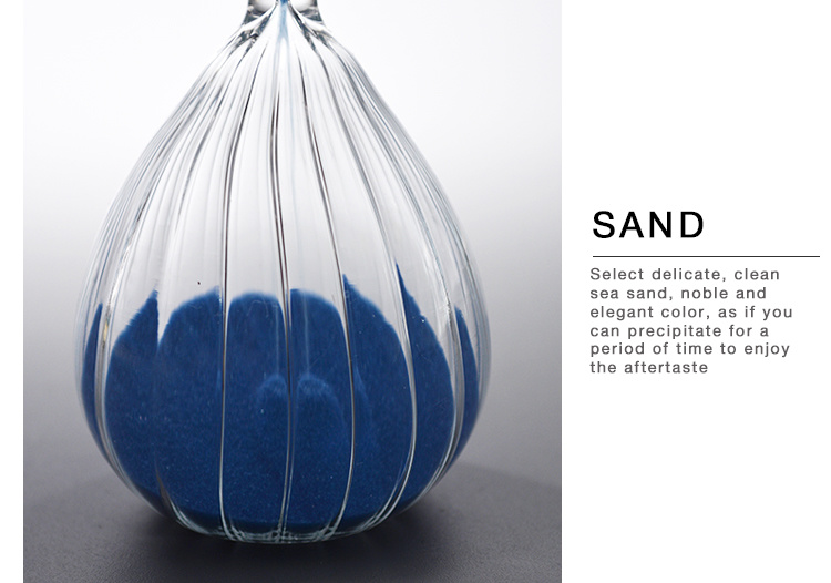 Custom Unique Sand Hourglass Modern Glass Sand Clock Timer