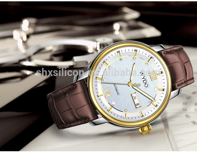 Automatic Watch OEM High Quality Leather Watch Band