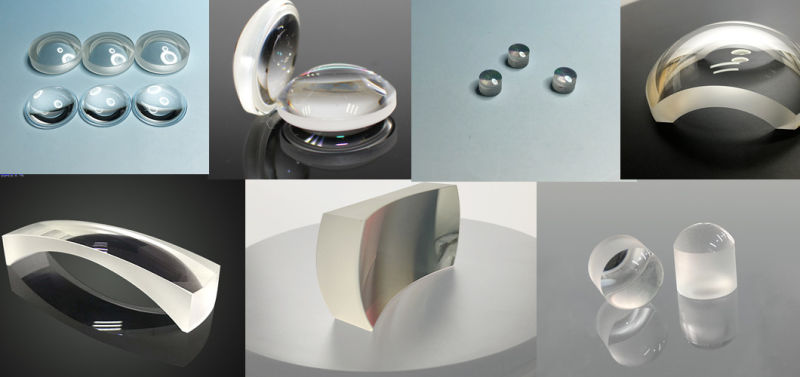 Optical Glass Cut Spherical Mensicus Lens with Ar Coating