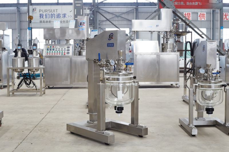 10L Glass Small Lab Emulsifier Mixer Machine Lab Homogenizer