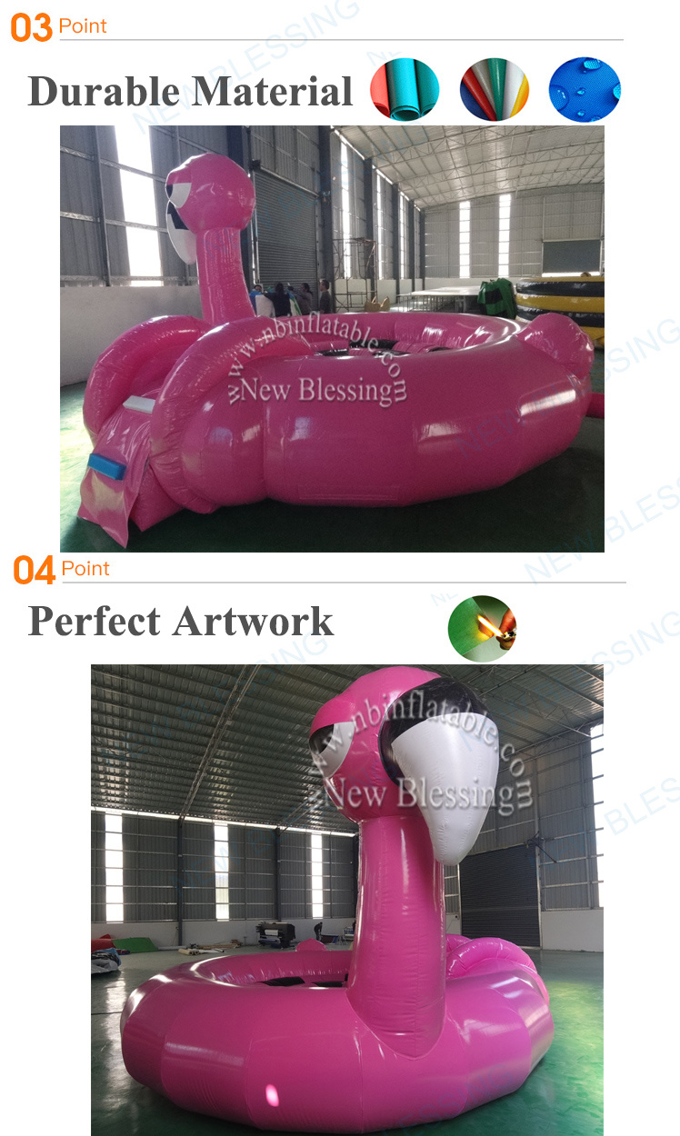 Flamingo Pink Inflatable Bouncer for Kids, Customized Giant Pink Inflatable Bouncer Pool