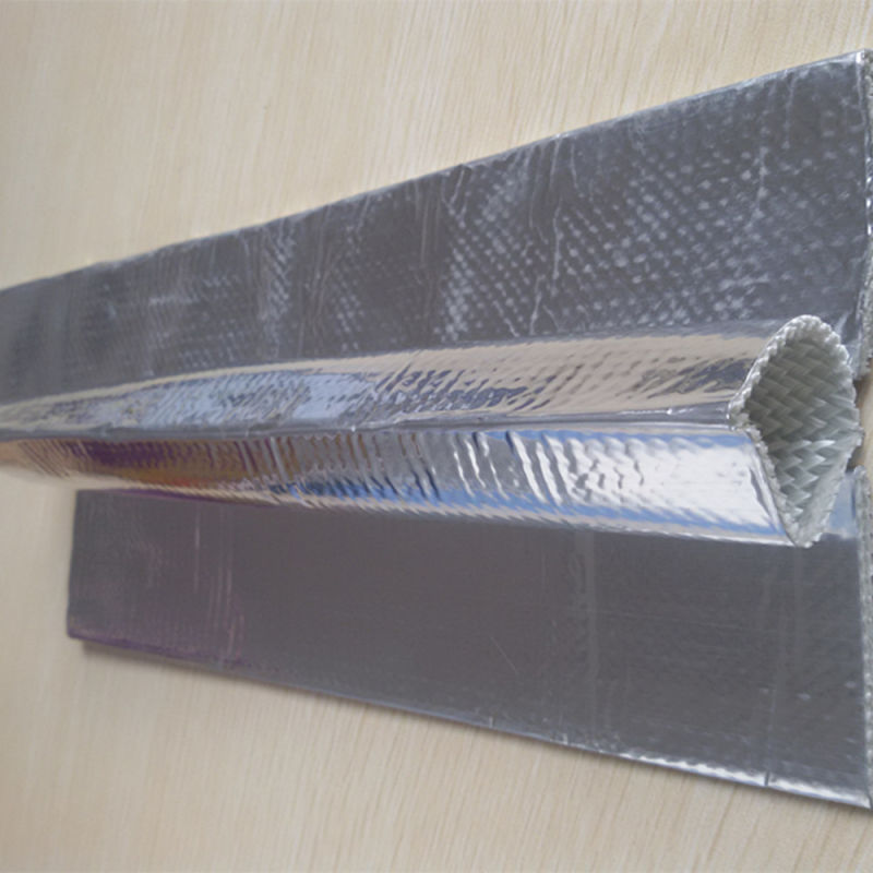 Reflective Thermo Insulation Glass Fiber Aluminum Heat Resistant Sleeve