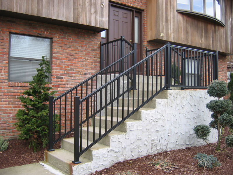 Low Price Aluminium U Channel 12mm Tempered Glass Railing for Deck Handrail