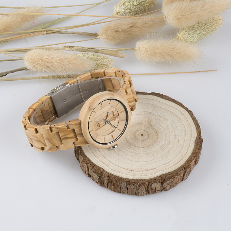 Quartz Wrist Watch, fashion ODM Watch OEM Wood Watch