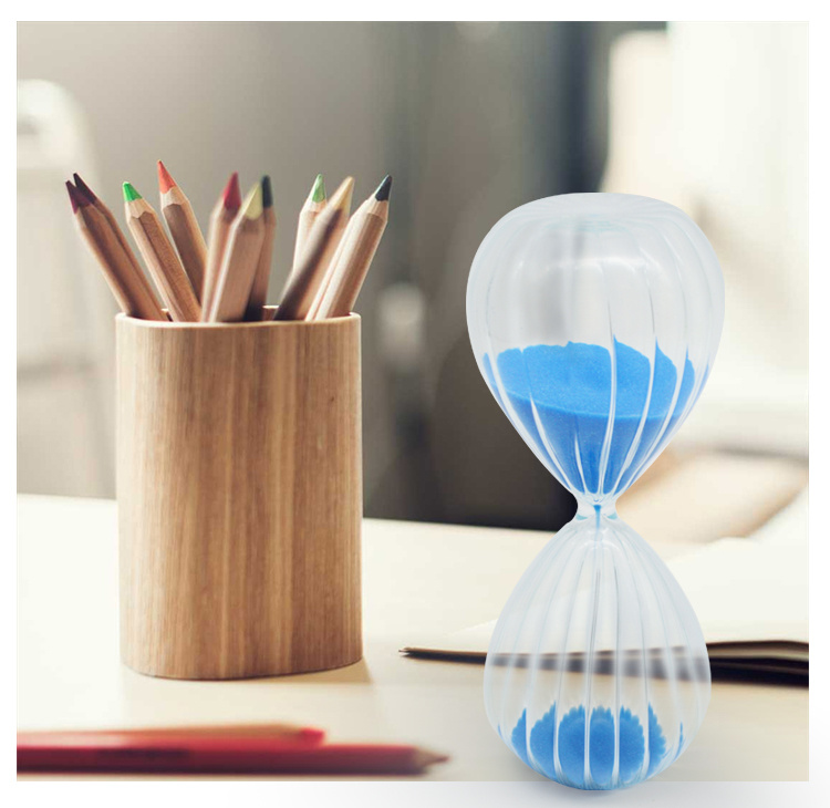 Small Round Timer Hourglass Sand Clock Glass Sand Timer