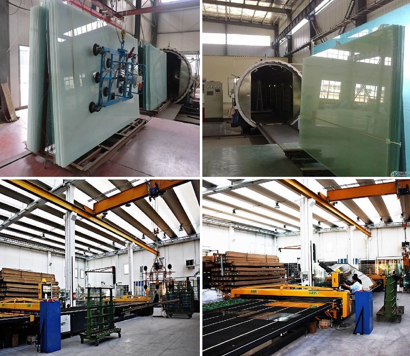 Double Layer / Triple Layer Glass Manufacture Clear and Colored Laminated Safety Glass with Certificate Ce/SGCC/CCC