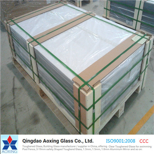 4.0mm Low Iron Patterned Solar Glass/Tempered Glass