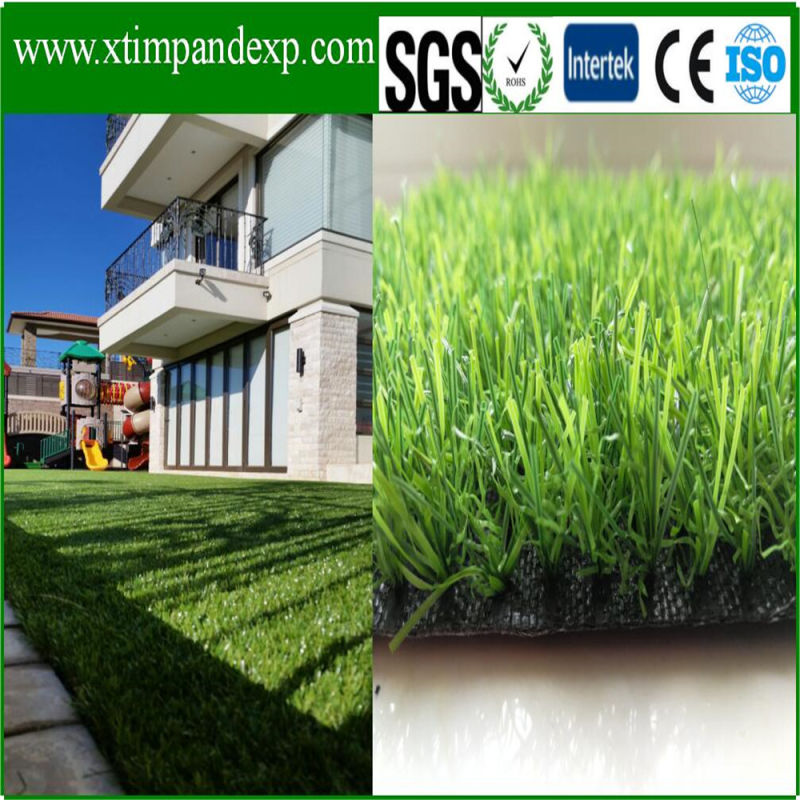 Diamond Soft Feeling Synthetic Lawn Grass for Landscape