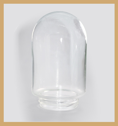 Transparent Blown Glass Lampshade Signal Glass Light Cover