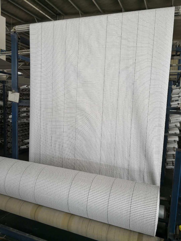 Type C D Conductive PP Polypropylene Woven Fabric with Conductive Thread
