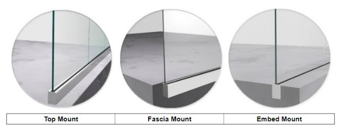 Frameless Glass Deck Railing Systems Glass Handrail System